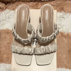 Sincerely Jules Beige Women's Sandals